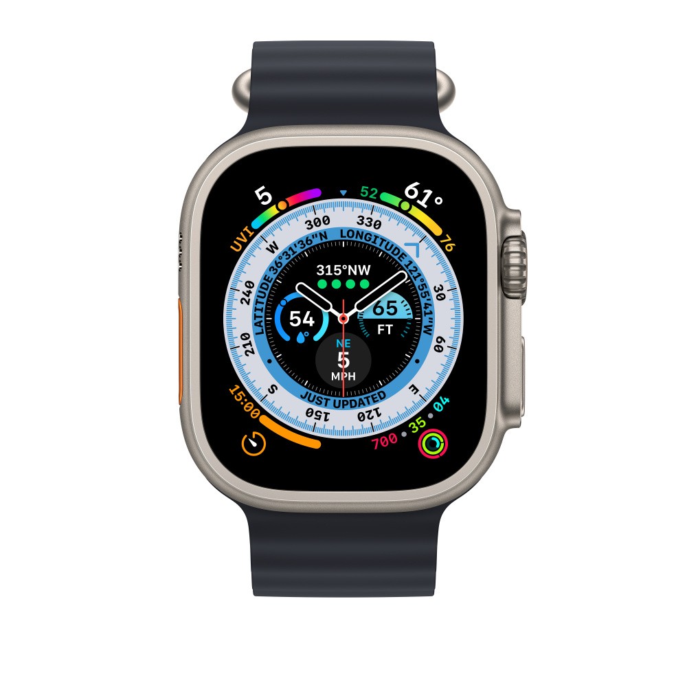 Ремешок Ocean band для Apple Watch 38/40/41 mm Black