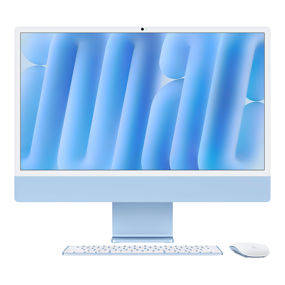 Apple iMac 24 (2024) M4, 8C CPU, 8C GPU, 16 Gb, 256 Gb SSD Blue