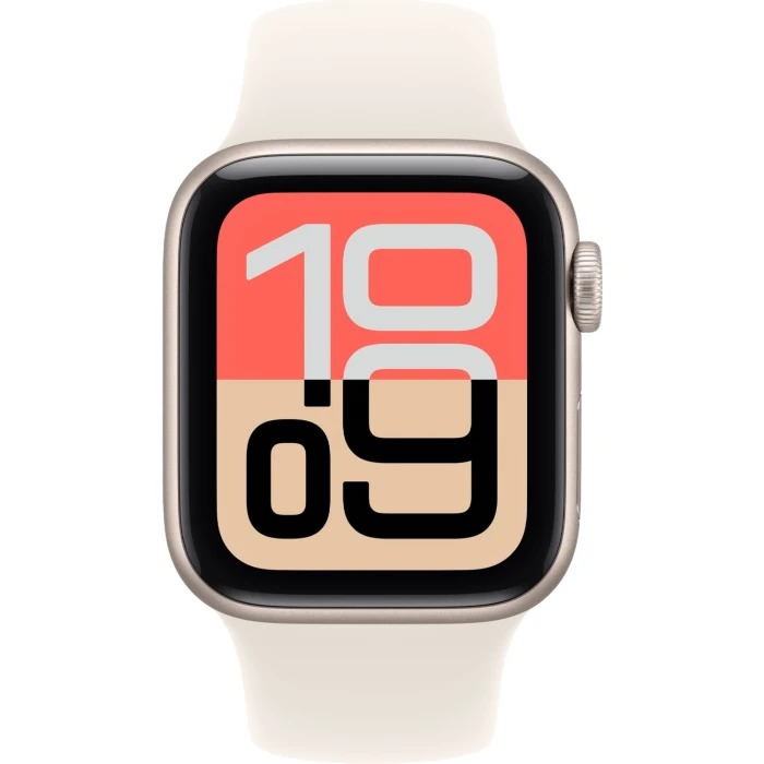 Apple Watch SE 3 GPS 40mm Starlight Aluminum Case with Starlight Sport Band M/L