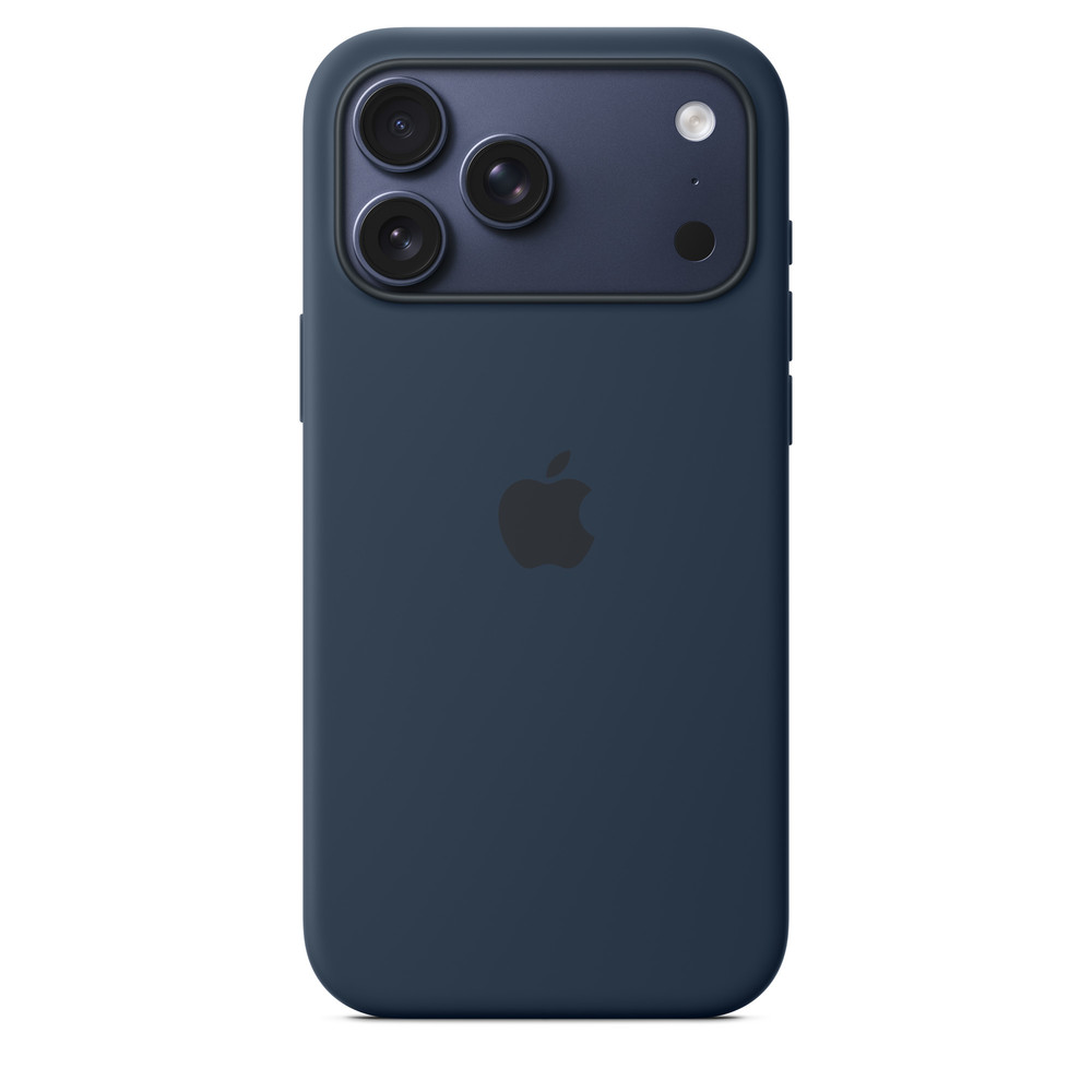 Силиконовый чехол для iPhone 17 Pro Max Полуночный