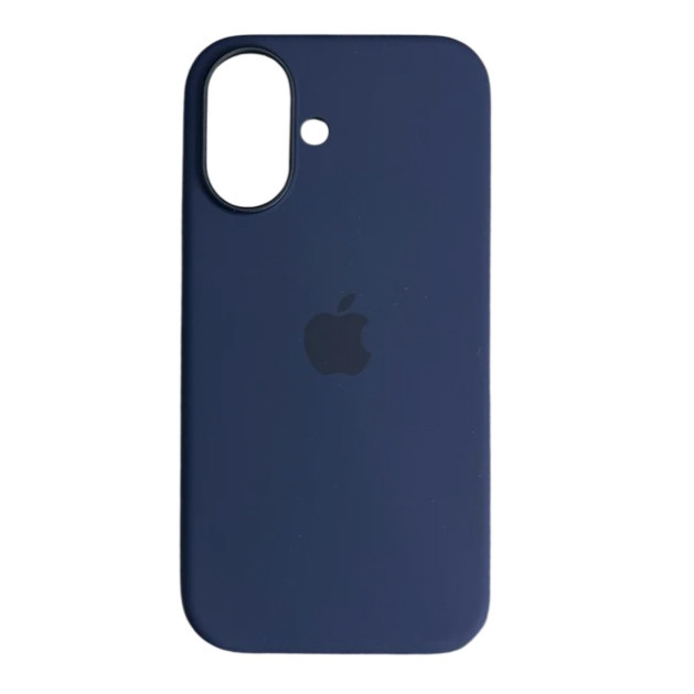 Силиконовый чехол Silicone Case для iPhone 17 Синий