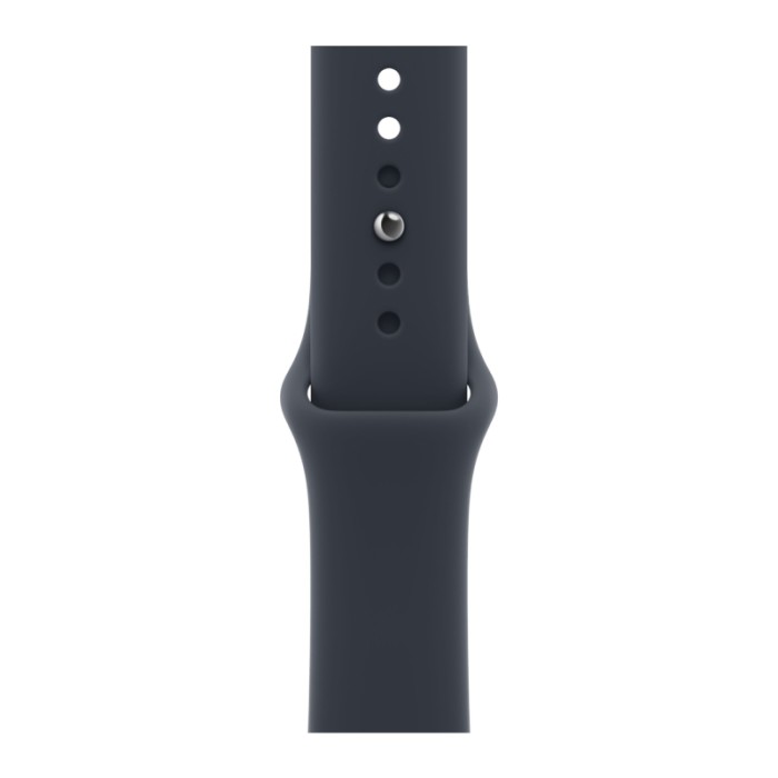 Apple Watch Series 12 GPS 42mm Space Gray Aluminum Case with Navy Blue Sport Band S/M