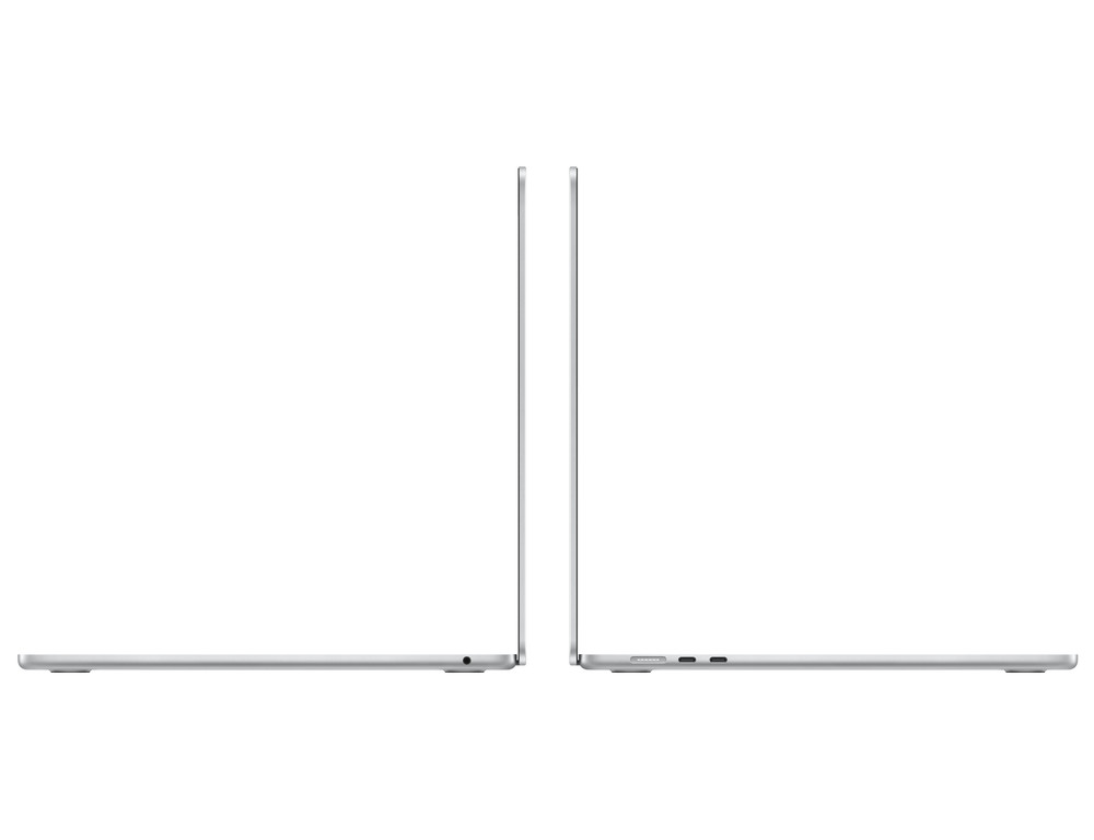 Apple MacBook Air 15" (M2, 8C CPU/10C GPU, 2023), 8 ГБ, 512 ГБ SSD Silver (MQKT3)