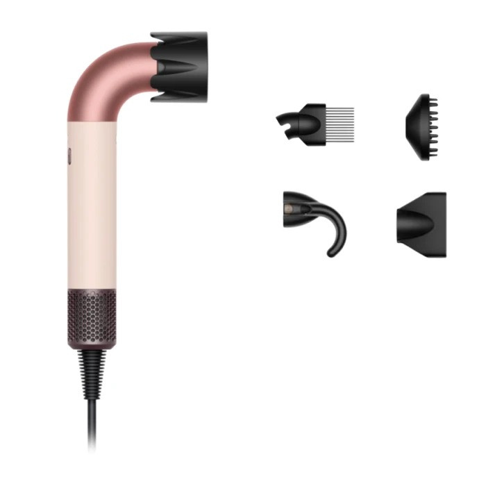Фен Dyson Supersonic R Pro HD17 Curly+Coily Ceramic Pink/Rose Gold EU
