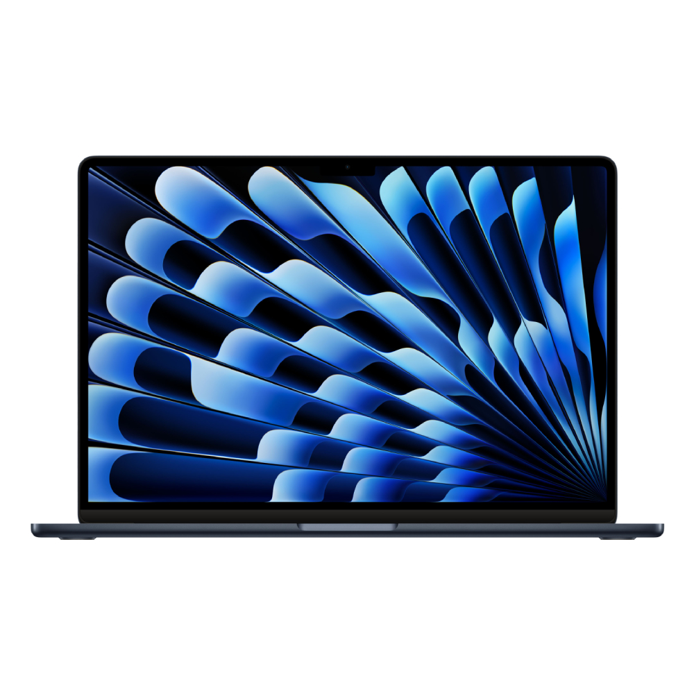 Apple MacBook Air 15" (M2, 8C CPU/10C GPU, 2023), 8 ГБ, 256 ГБ SSD Midnight (MQKW3)