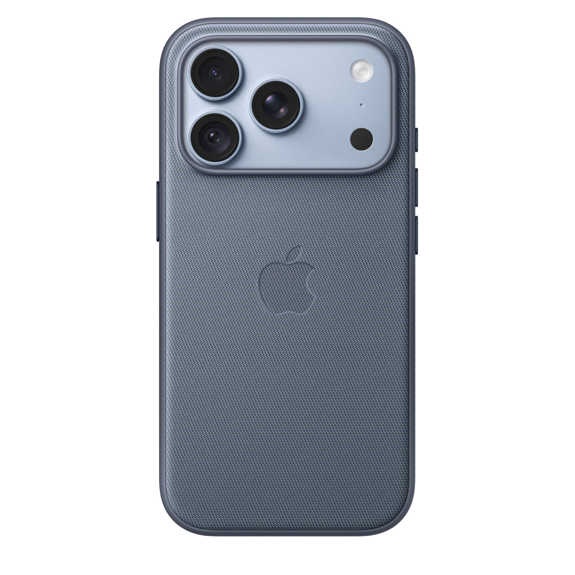 Чехол TechWoven для iPhone 18 Pro Шамбре синий