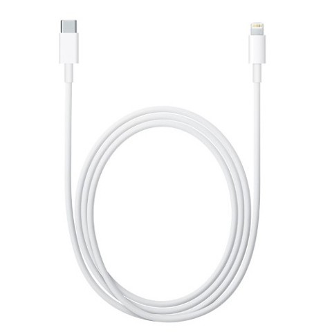 Кабель Apple USB-С to Lightning Cable 2 m (MKQ42ZM/A) белого цвета