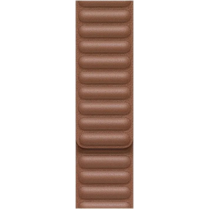 Ремешок Leather Link для Apple Watch 42/44/45 mm Saddle Brown