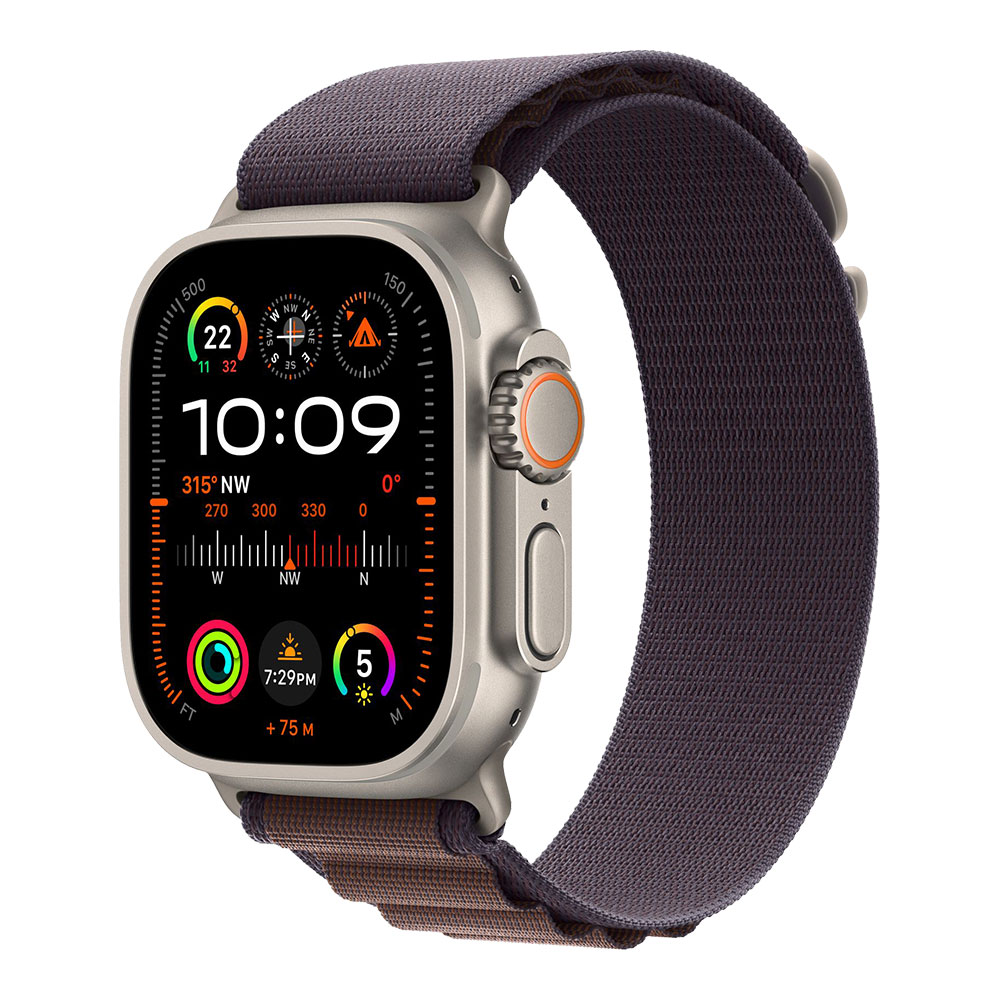Apple Watch Ultra 2 with Indigo Alpine Loop S
