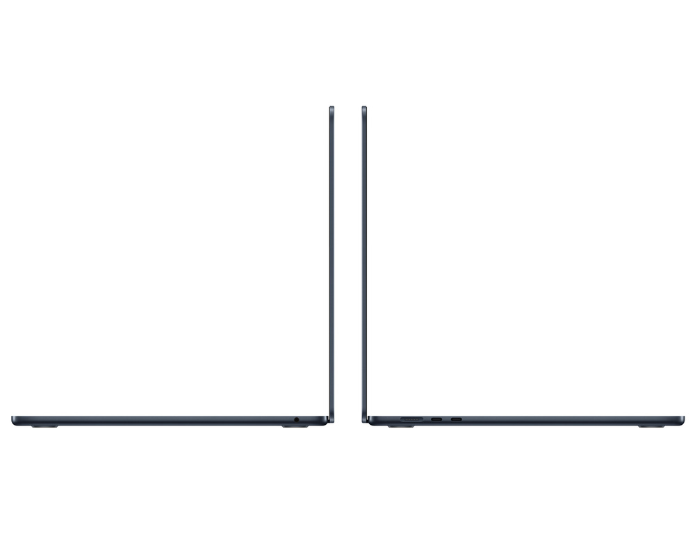 Apple MacBook Air 15" (M2, 8C CPU/10C GPU, 2023), 8 ГБ, 256 ГБ SSD Midnight (MQKW3)