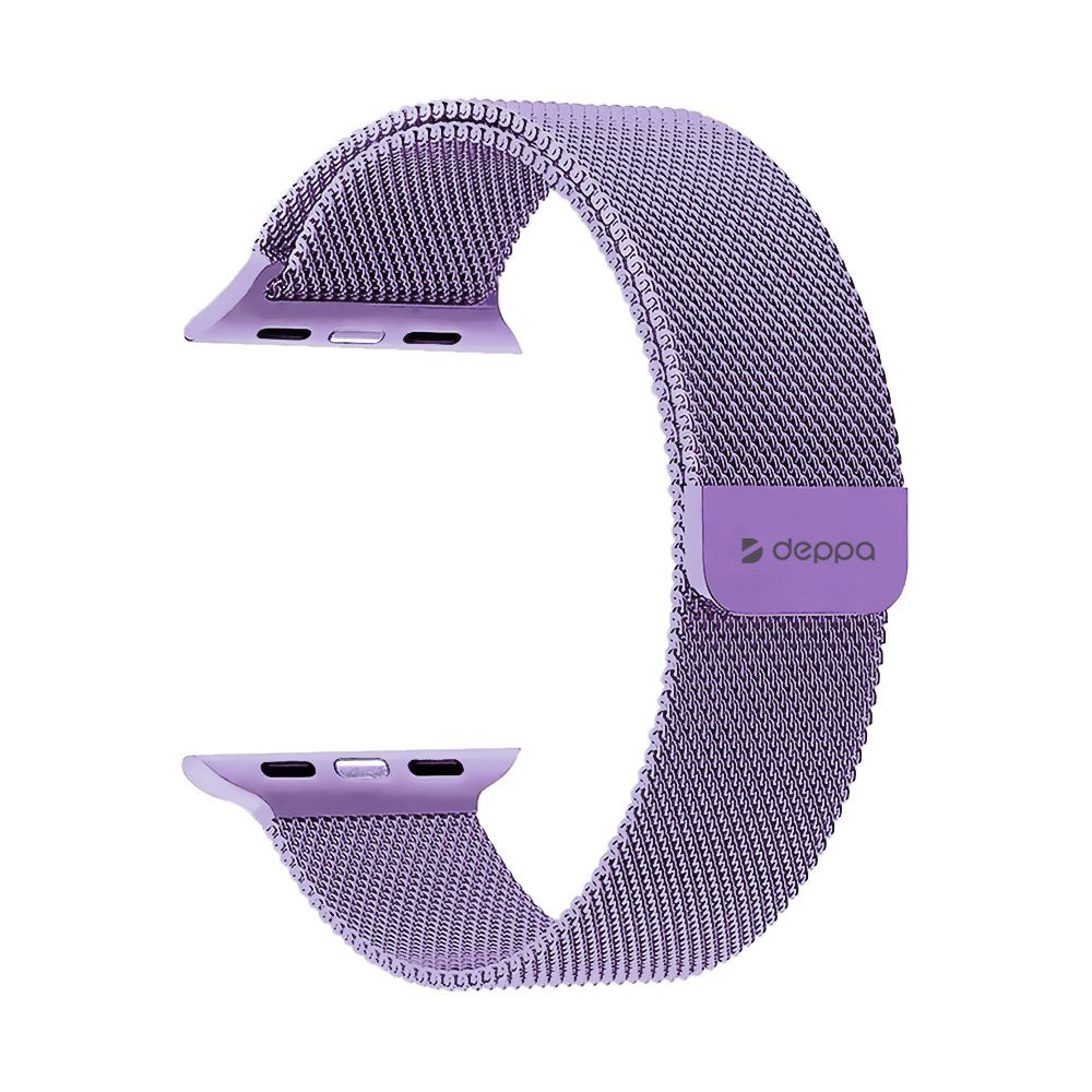 Ремешок Deppa Band Mesh для Apple Watch 42/44 mm, (лаванда)