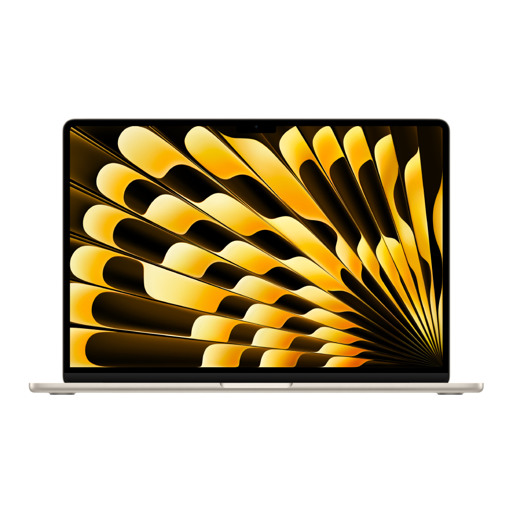 Apple MacBook Air 15" (M2, 8C CPU/10C GPU, 2023), 8 ГБ, 256 ГБ SSD Starlight (MQKU3)