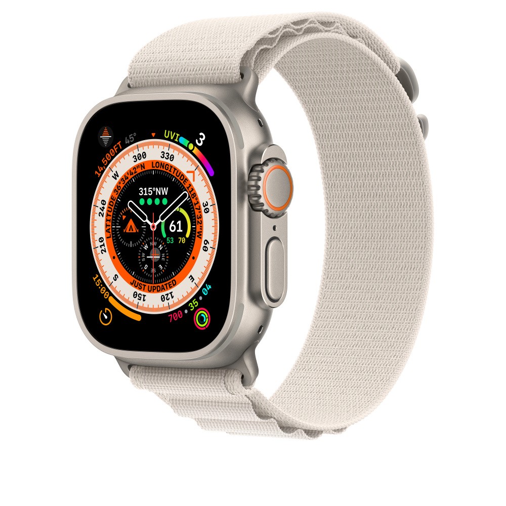Ремешок Alpine Loop для Apple Watch 38/40/41 mm Starlight