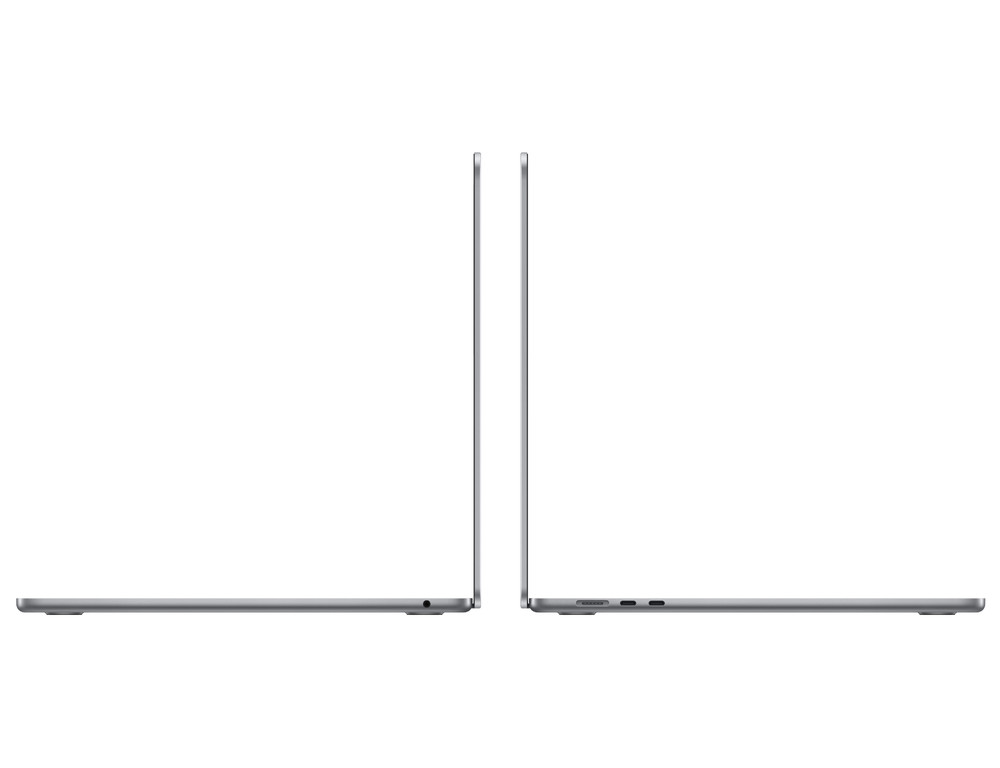Apple MacBook Air 15" (M2, 8C CPU/10C GPU, 2023), 8 ГБ, 256 ГБ SSD Space Gray (MQKP3)