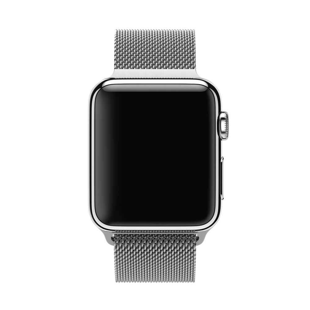 Ремешок Milanese Loop для Apple Watch 38/40mm серебристый