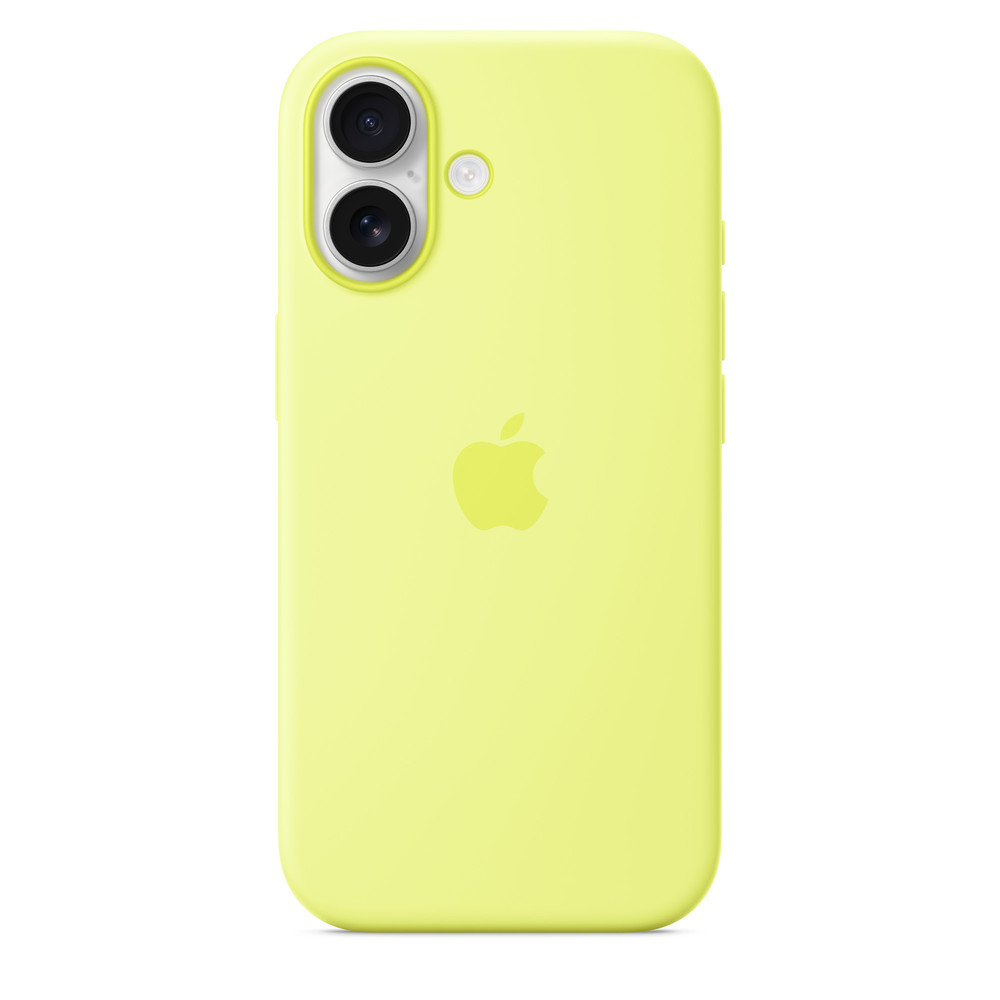Силиконовый чехол для iPhone 17 Неоновый Желтый
