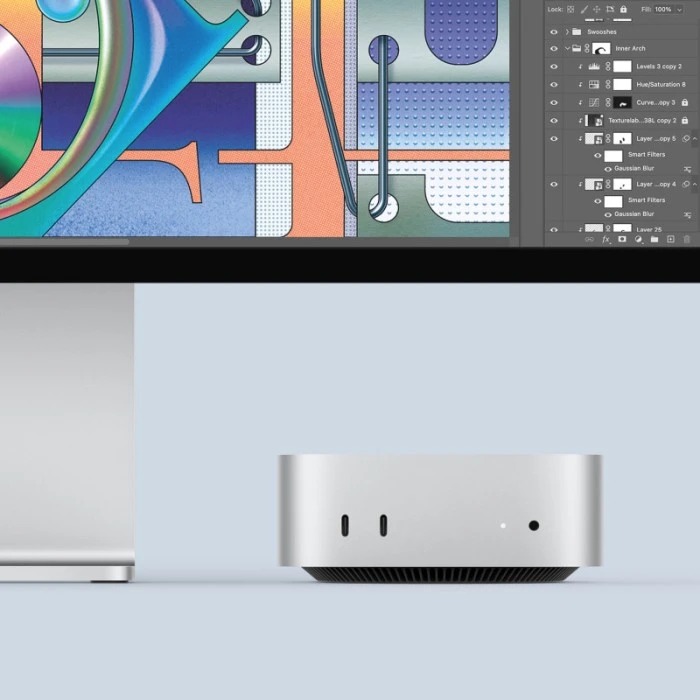 Apple Mac Mini (2024) M4 10-CPU, 10-GPU, 16Gb, 256Gb MU9D3