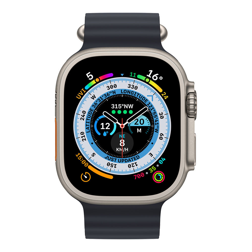 Apple Watch Ultra with Midnight Ocean Band