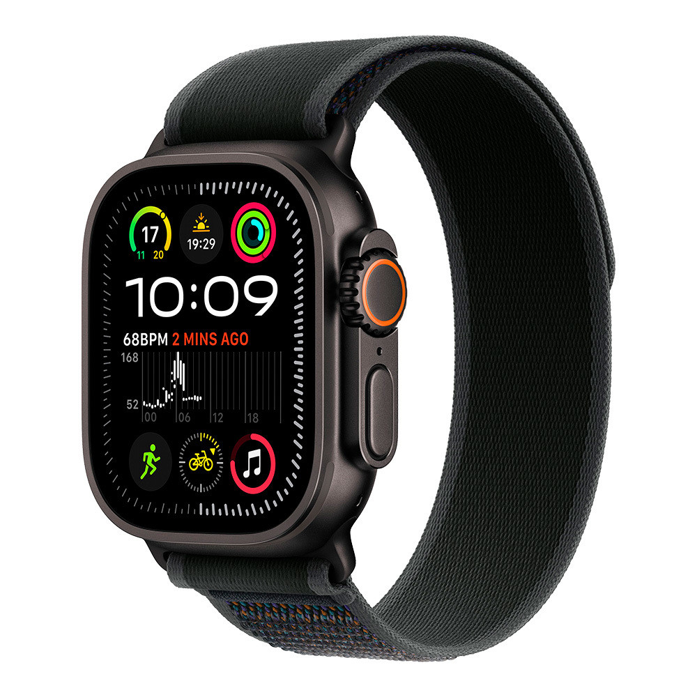 Apple Watch Ultra 2 Black Titanium with Black Trial Loop S/M