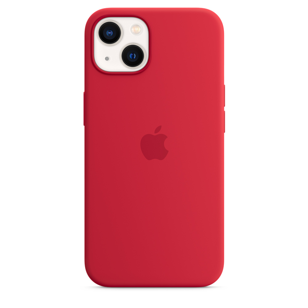 Силиконовый чехол для iPhone 13, цвет (PRODUCT)RED