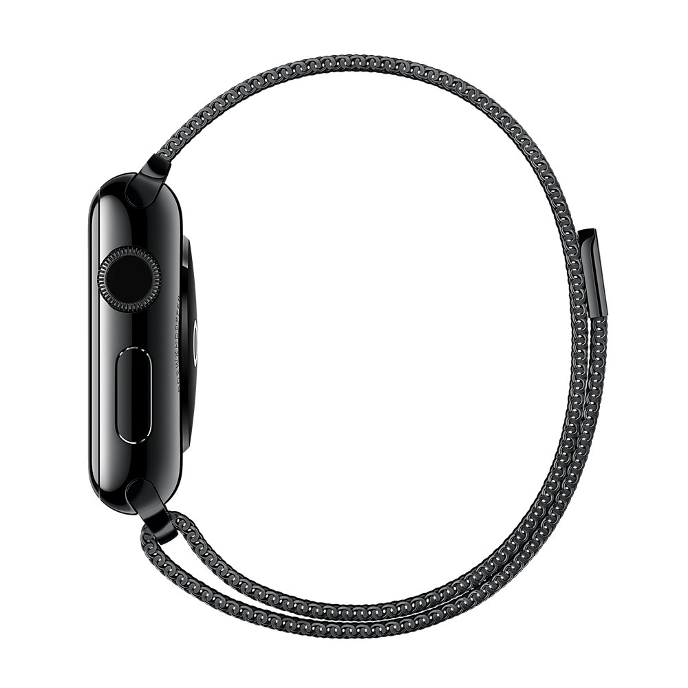 Ремешок Milanese Loop для Apple Watch 38/40mm черный