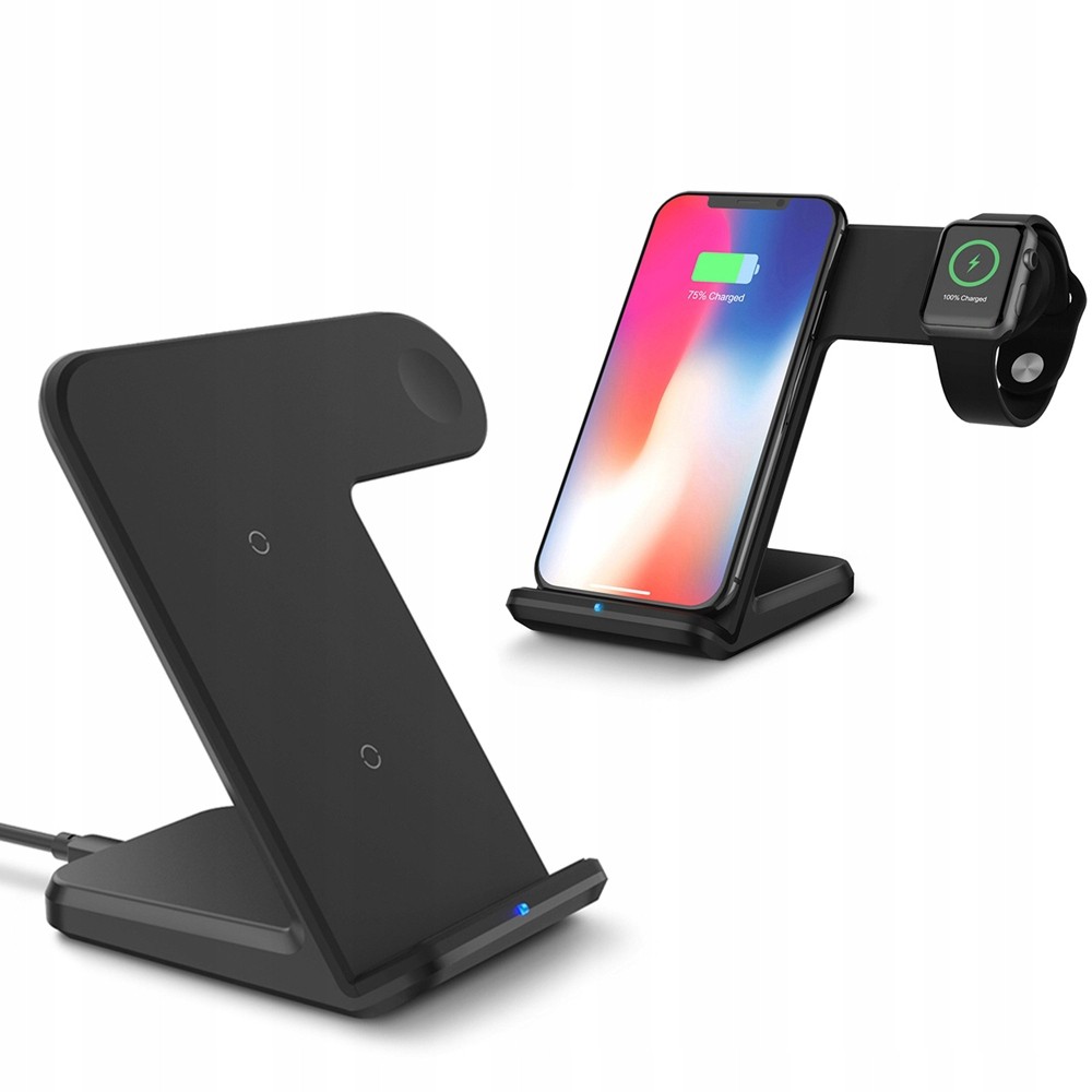 Док-станция COTEetCI Dock 3in1 для Apple Watch & iPhone & AirPods CS5169-WH (Белый)