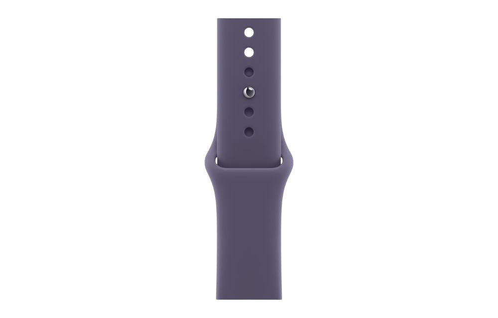 Apple Watch Series 11 GPS 42mm Silver Aluminum Case with Purple Fog Sport Band M/L