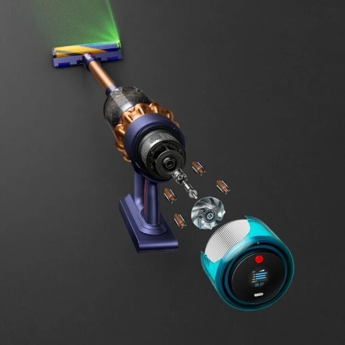 Пылесос Dyson Gen5 Detect Absolute SV23 Prussian Blue/Cooper