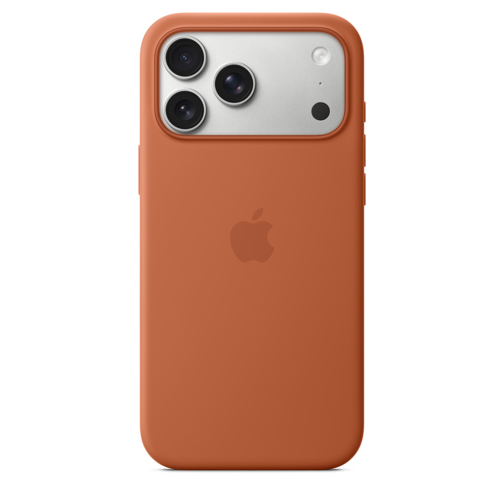 Силиконовый чехол для iPhone 17 Pro Max Терракотовый