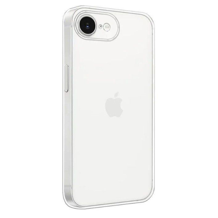 Силиконовый чехол HOCO Light series для iPhone 16e (прозрачный)
