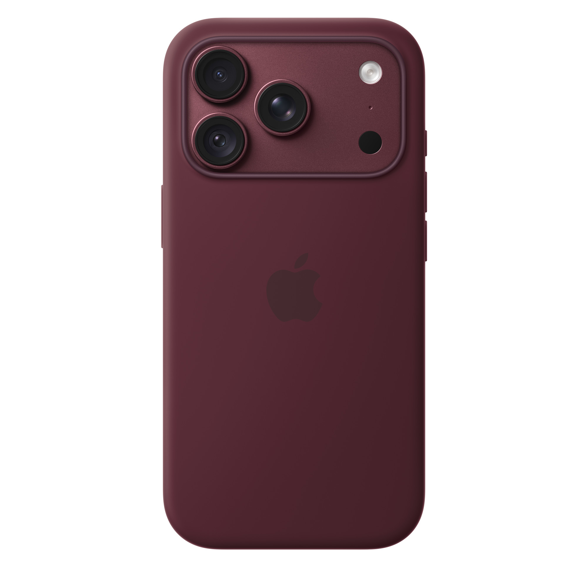 Силиконовый чехол для iPhone 18 Pro Бургундский