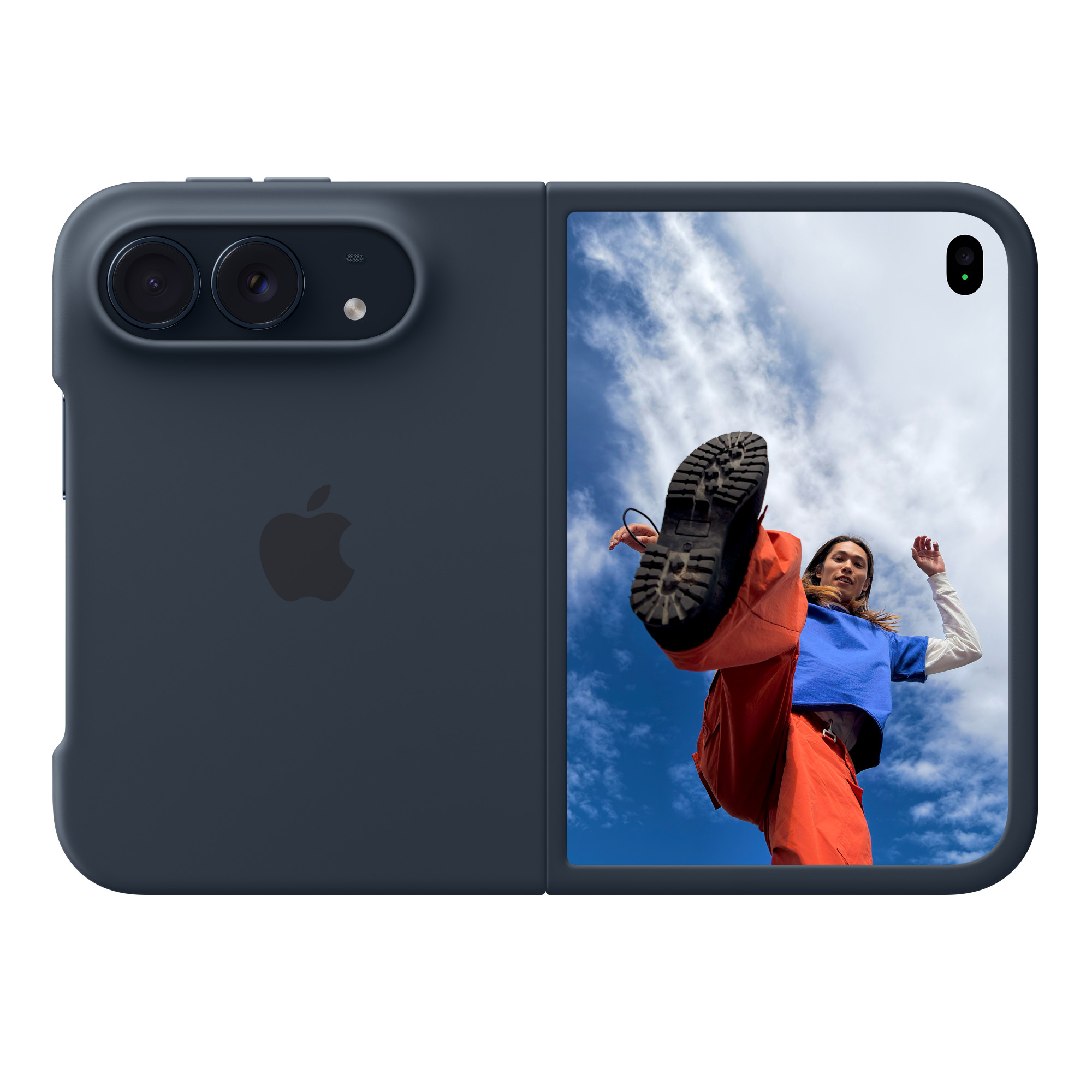 Чехол iPhone Duo Темно-синий