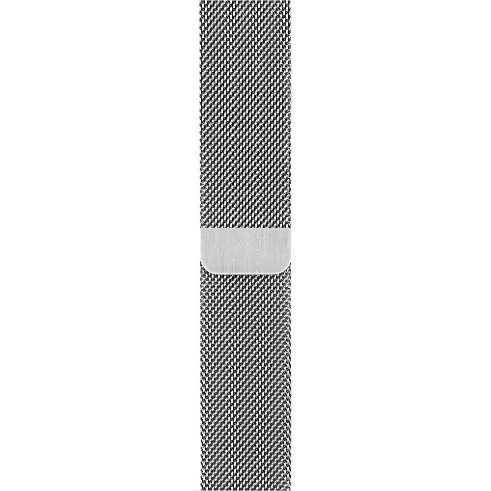 Ремешок Milanese Loop для Apple Watch 42/44mm серебристый