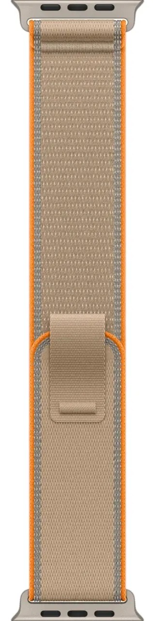 Apple Watch Ultra 4 Natural Titanium Case with Sand Trail Loop S/M