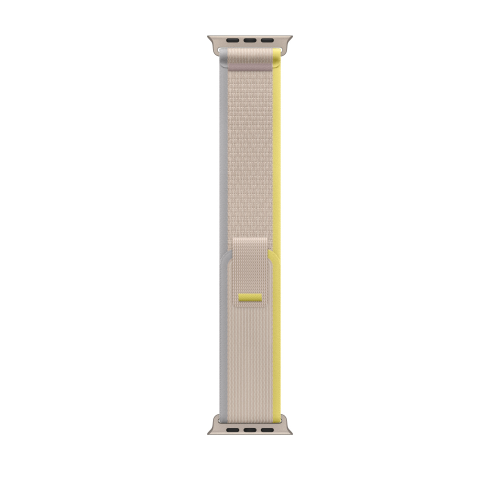 Ремешок для Apple Watch Ultra Trail Loop 49mm Yellow/Beige - M/L бежево-желтый