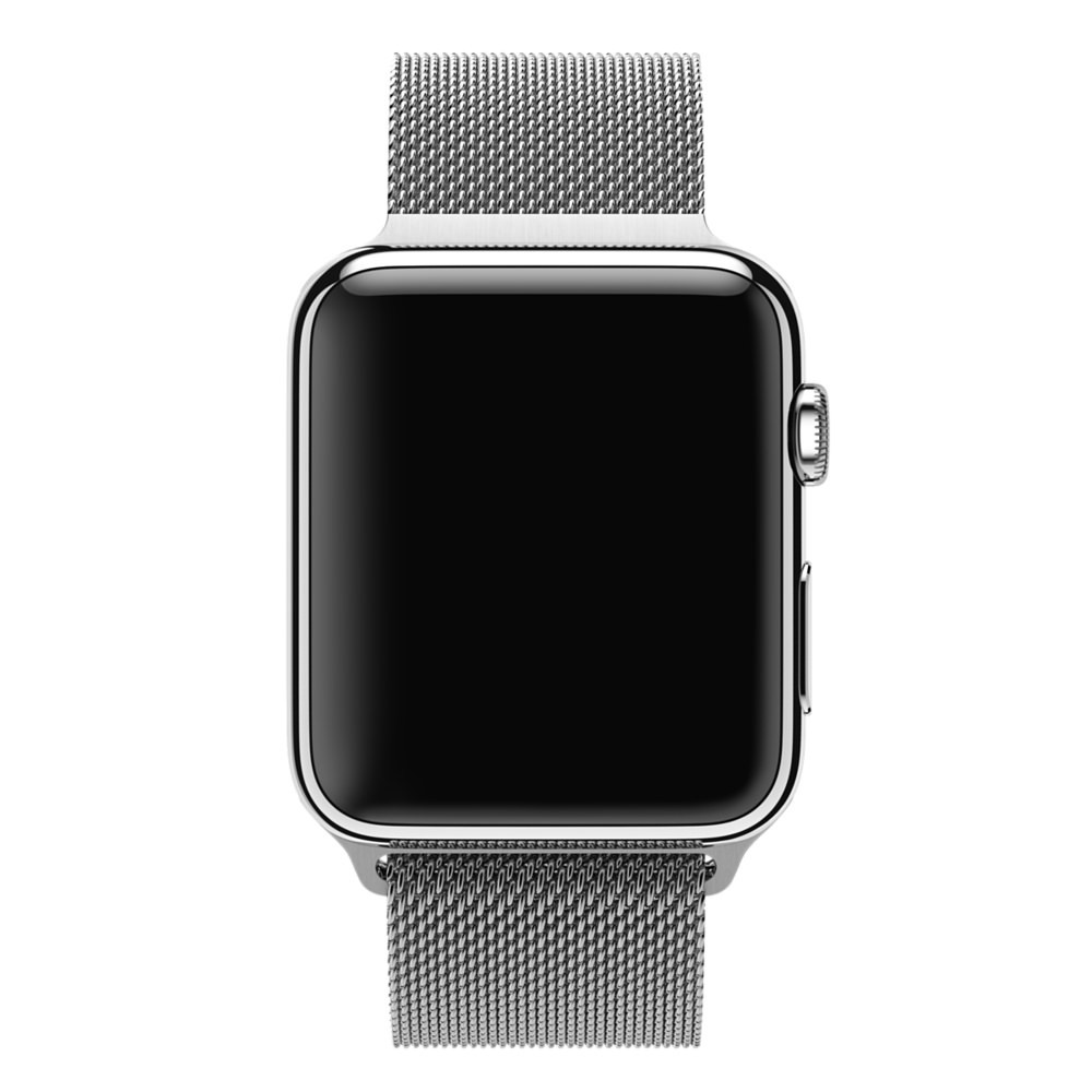 Ремешок Milanese Loop для Apple Watch 42/44mm серебристый