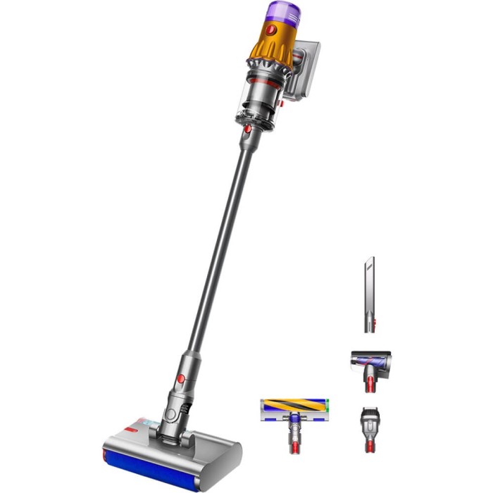 Пылесос Dyson V12s Detect Slim Submarine SV46 Yellow/Nickel EU