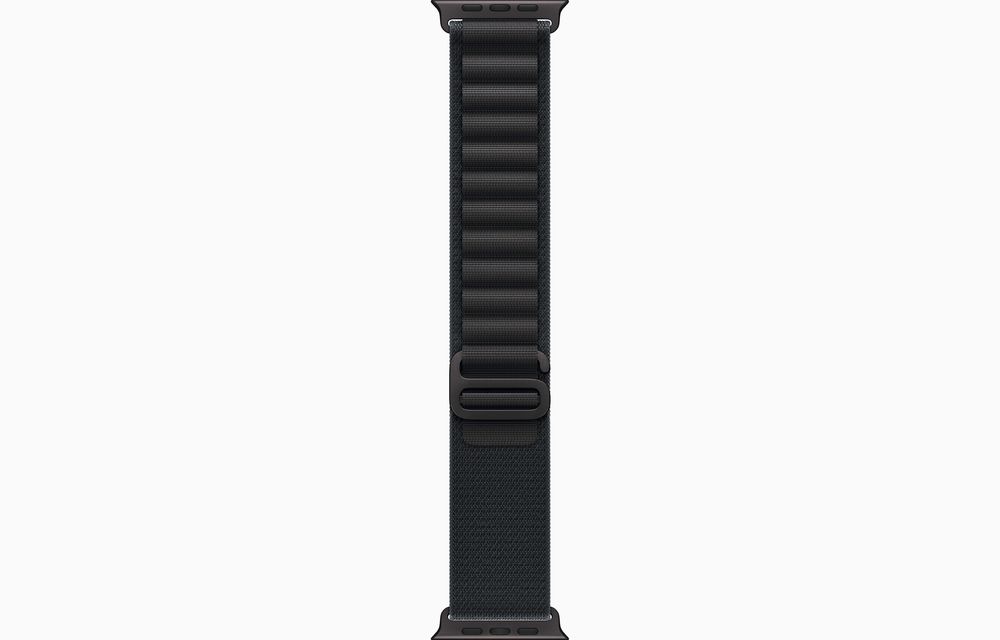 Apple Watch Ultra 3 Black Titanium Case with Alpine Loop Black
