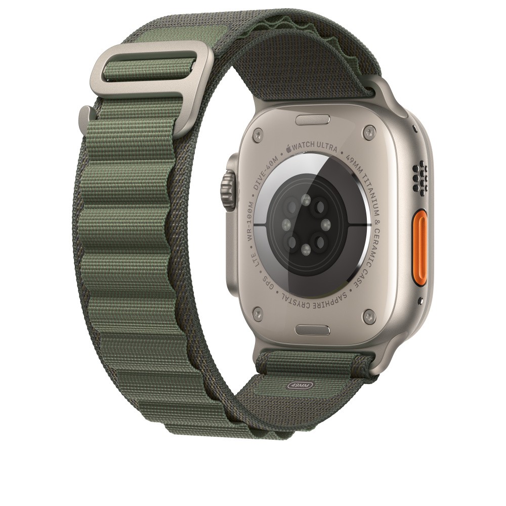 Ремешок Alpine Loop для Apple Watch 42/44/45/49 mm Green