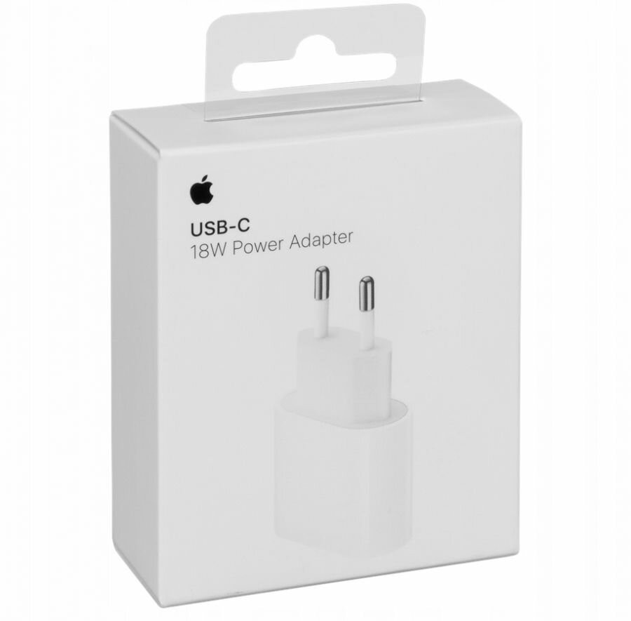 Сетевое зарядное устройство Apple 20W, USB Type-C, Белый MHJE3ZM/A