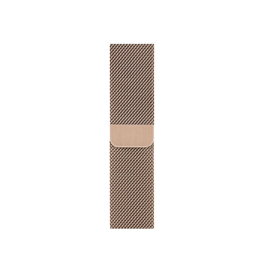 Ремешок Milanese Loop для Apple Watch 38/40mm золотой