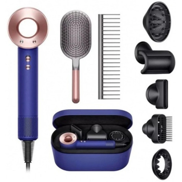 Фен Dyson Supersonic HD08 Gift Edition Blue/Rose Gold