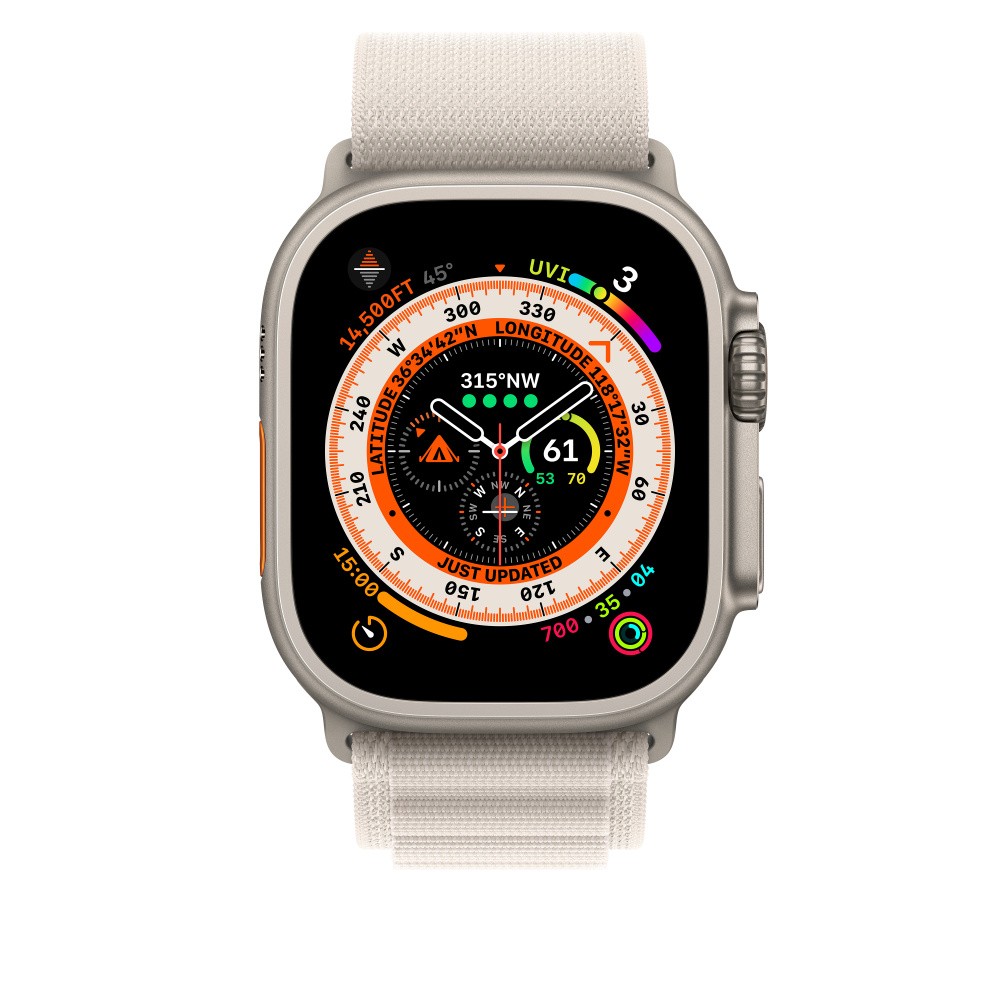Ремешок Alpine Loop для Apple Watch 38/40/41 mm Starlight