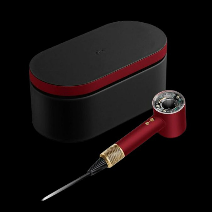 Фен Dyson Supersonic Nural HD16 Gift Edition Red Velvet/Gold EU