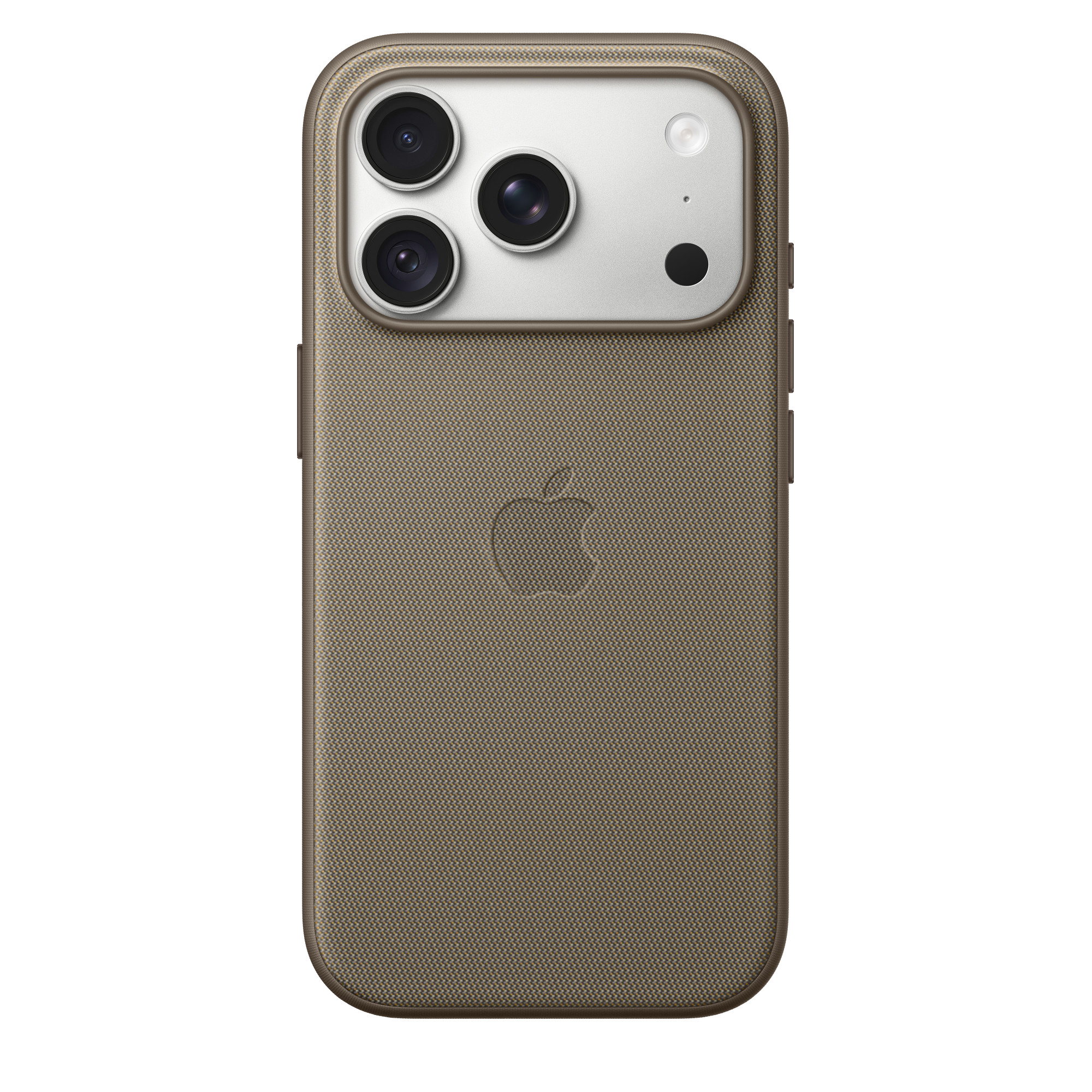 Чехол TechWoven для iPhone 18 Pro Серо-коричневый