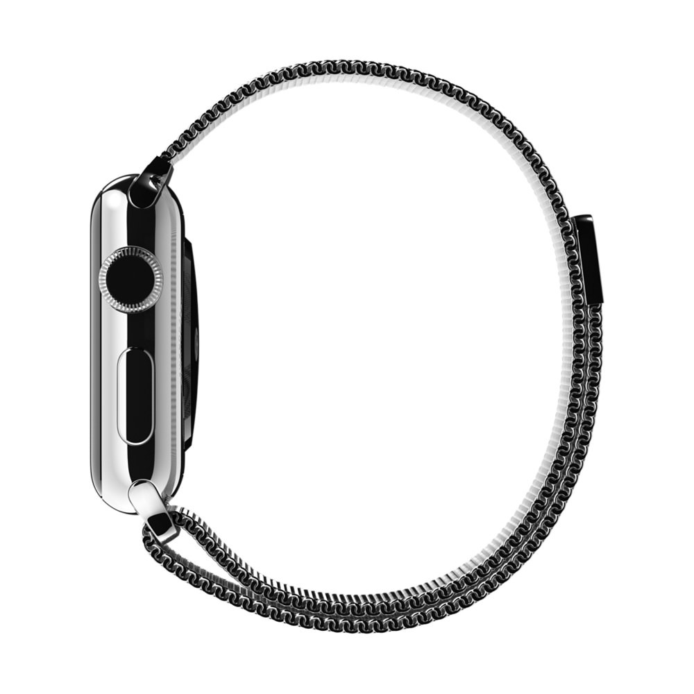 Ремешок Milanese Loop для Apple Watch 38/40mm серебристый