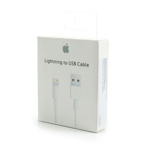 Кабель Apple Lightning to USB Cable 0.5 m (ME291) белого цвета