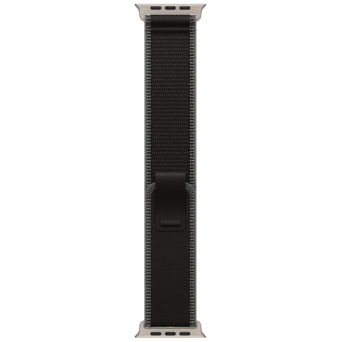 Apple Watch Ultra 3 Black Titanium Case with Trail Loop Black/Charcoal S/M