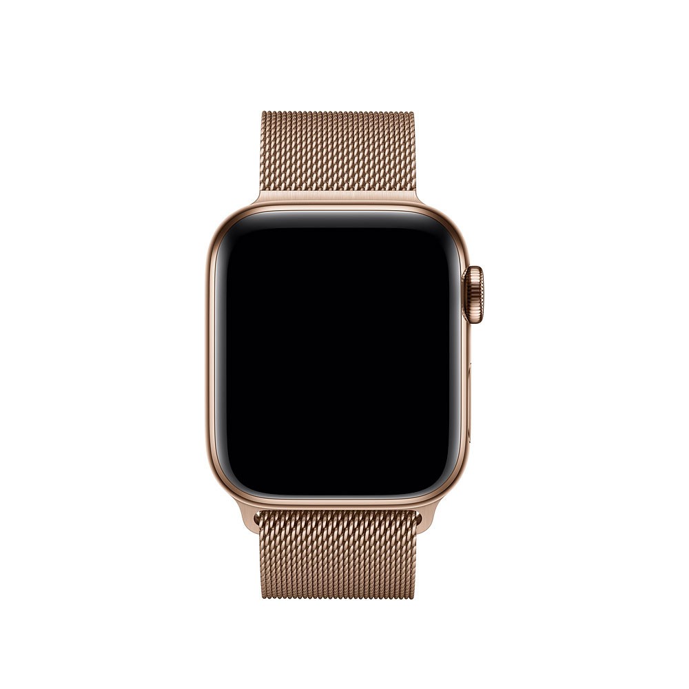 Ремешок Milanese Loop для Apple Watch 38/40mm золотой