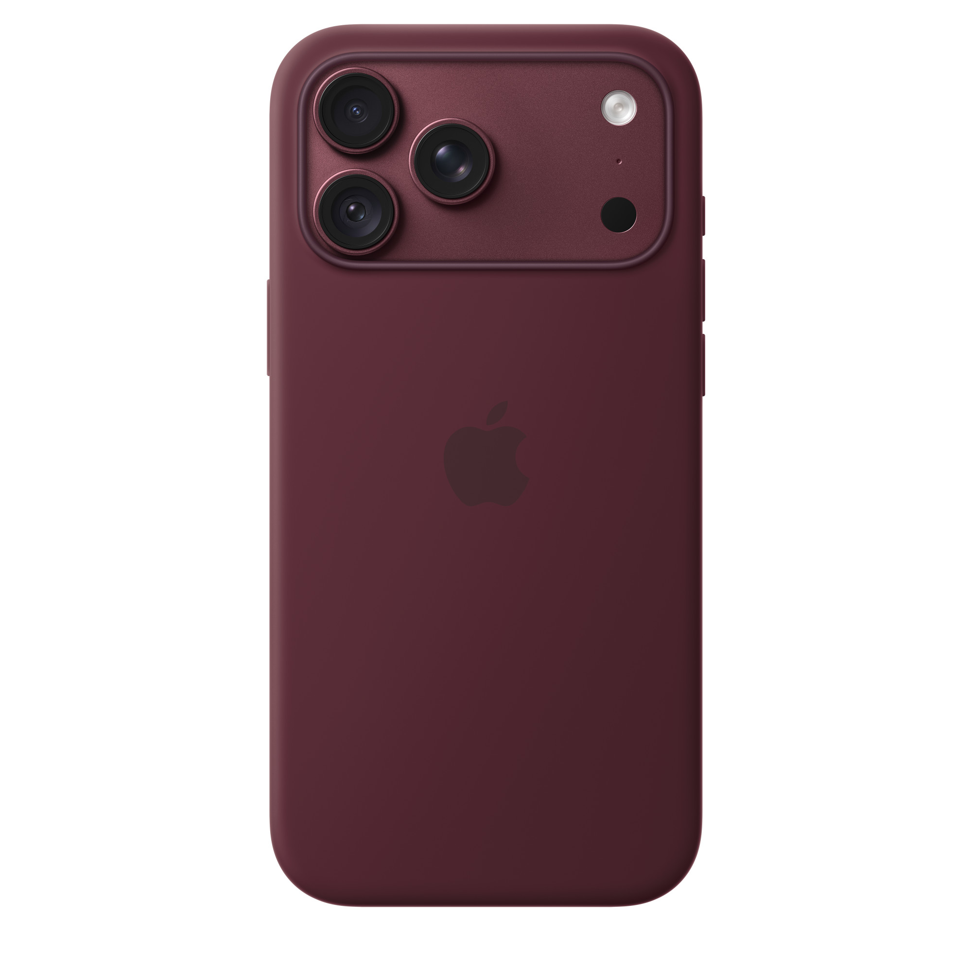 Силиконовый чехол для iPhone 18 Pro Max Бургундский